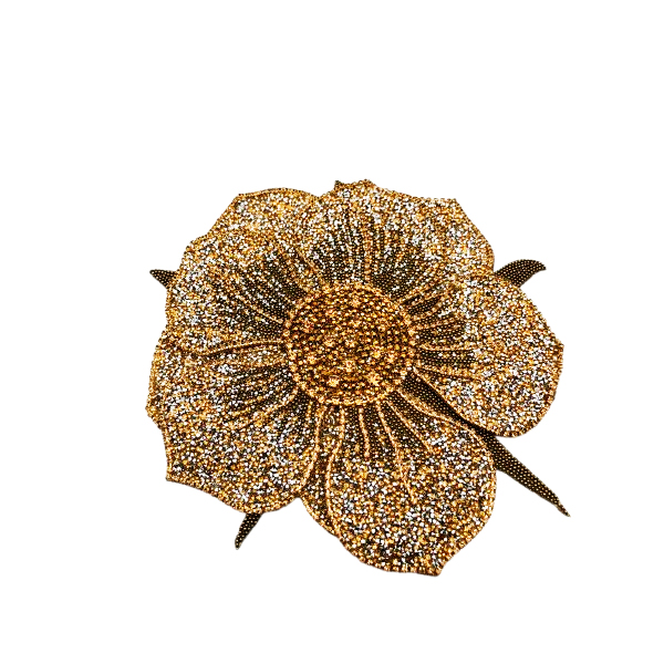 Flor - Amarelo/Dourado - AE 2983
