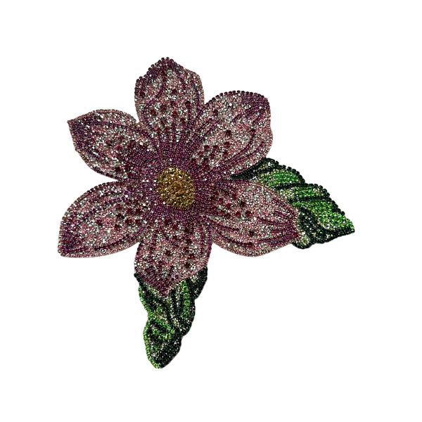 Flor - Pink/Rosa/Verde/Amarelo - AE 2194