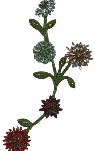 Flor - rosa/pink/lavanda/azul/verde - AE 2690