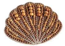 CONCHA EM MIÇANGA MADEIRA - AE 3704